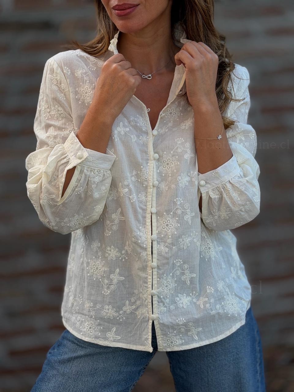 Blusa Diana marfil