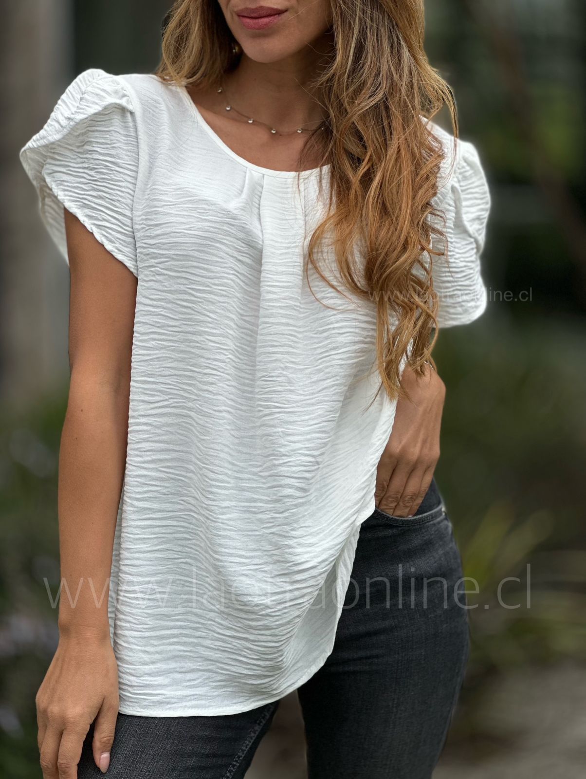 Polera Capadocia blanco