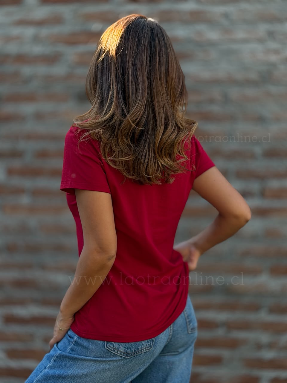 Polera Estambul rojo