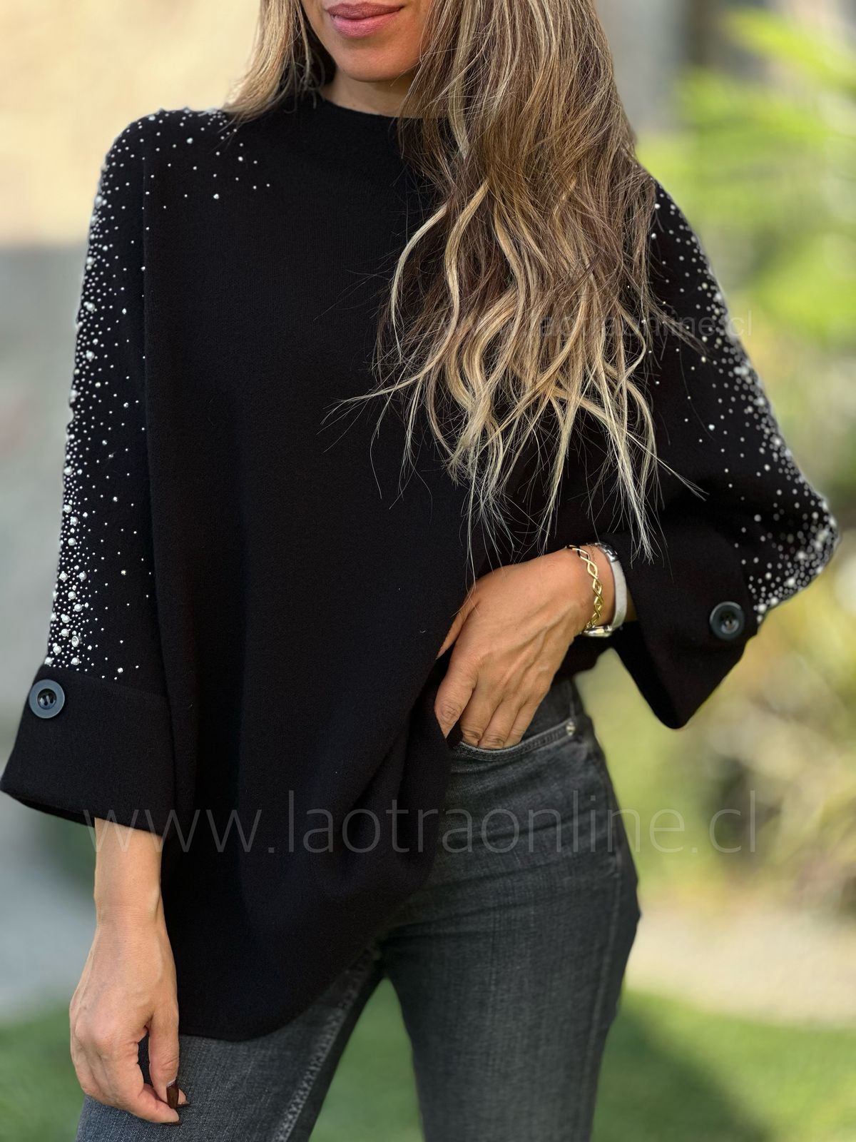 Sweater Esperanza negro