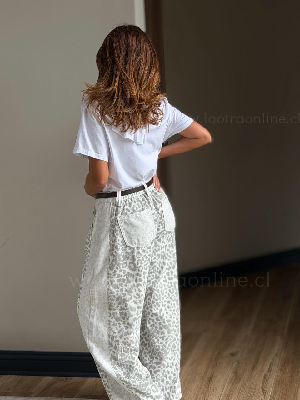 Barrel Print blanco