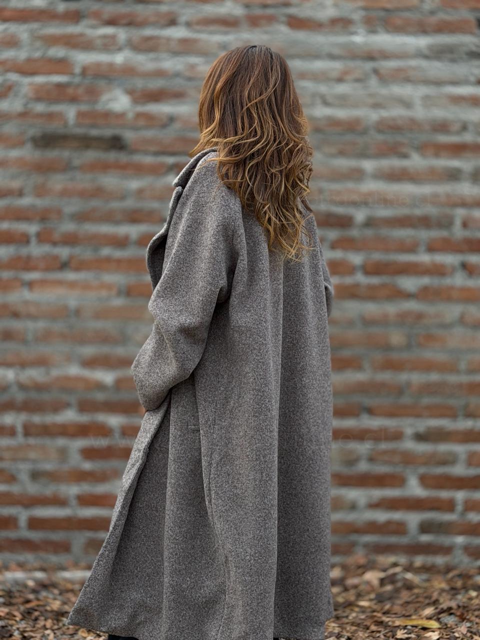 Abrigo Romana gris