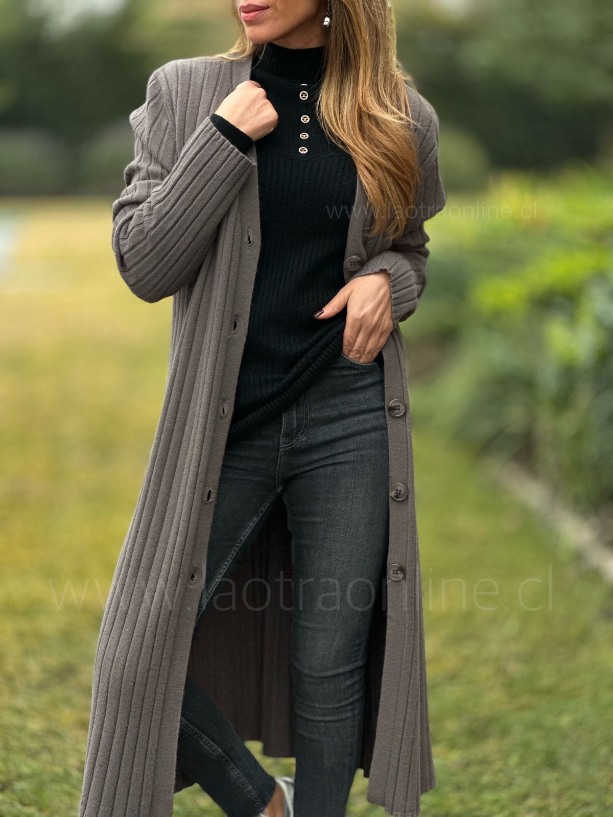 Cardigan París moka