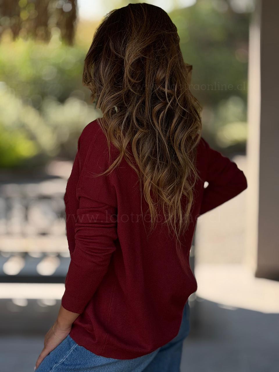 Sweater Vintage cherry