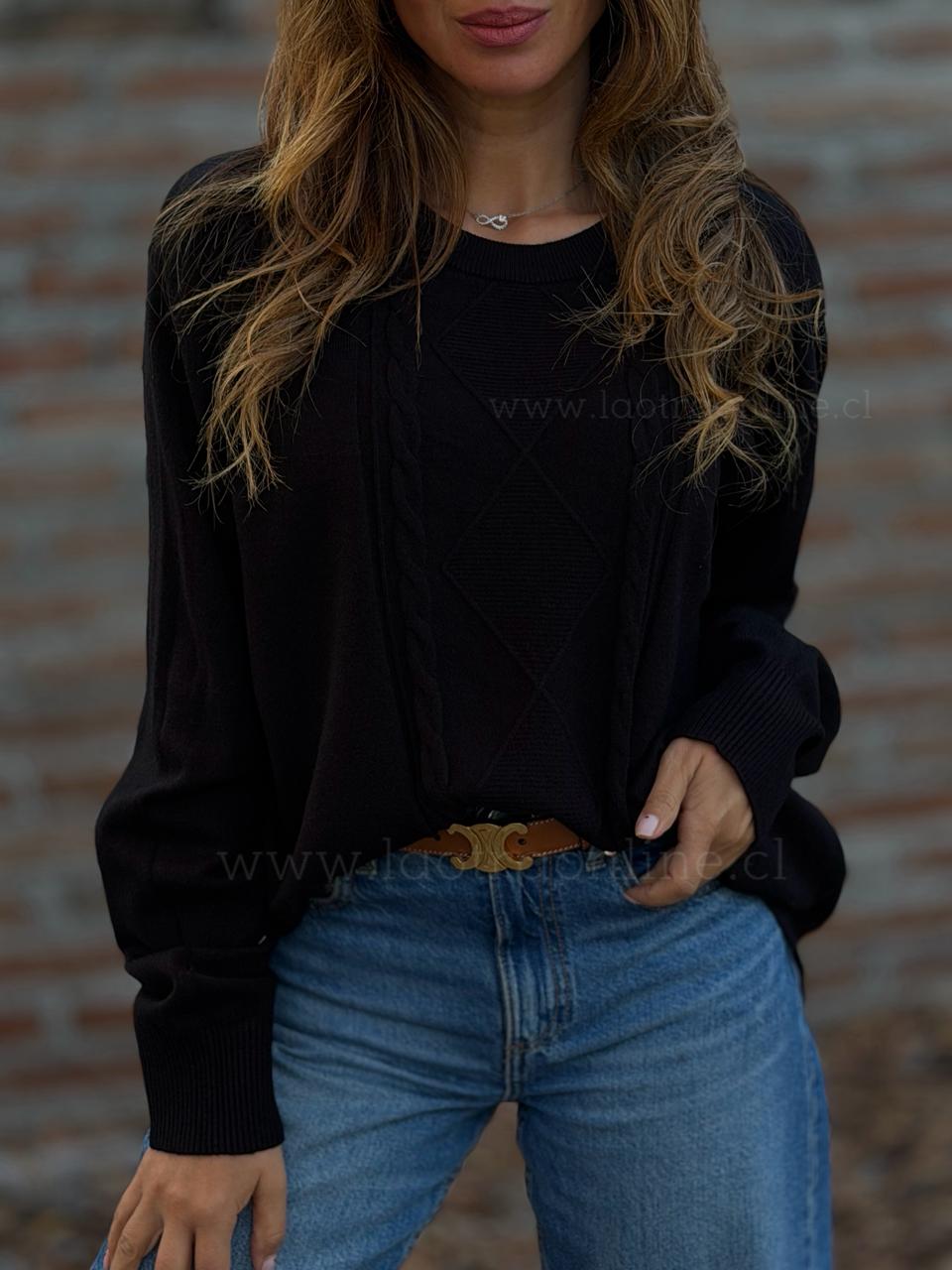 Sweater Barbados negro