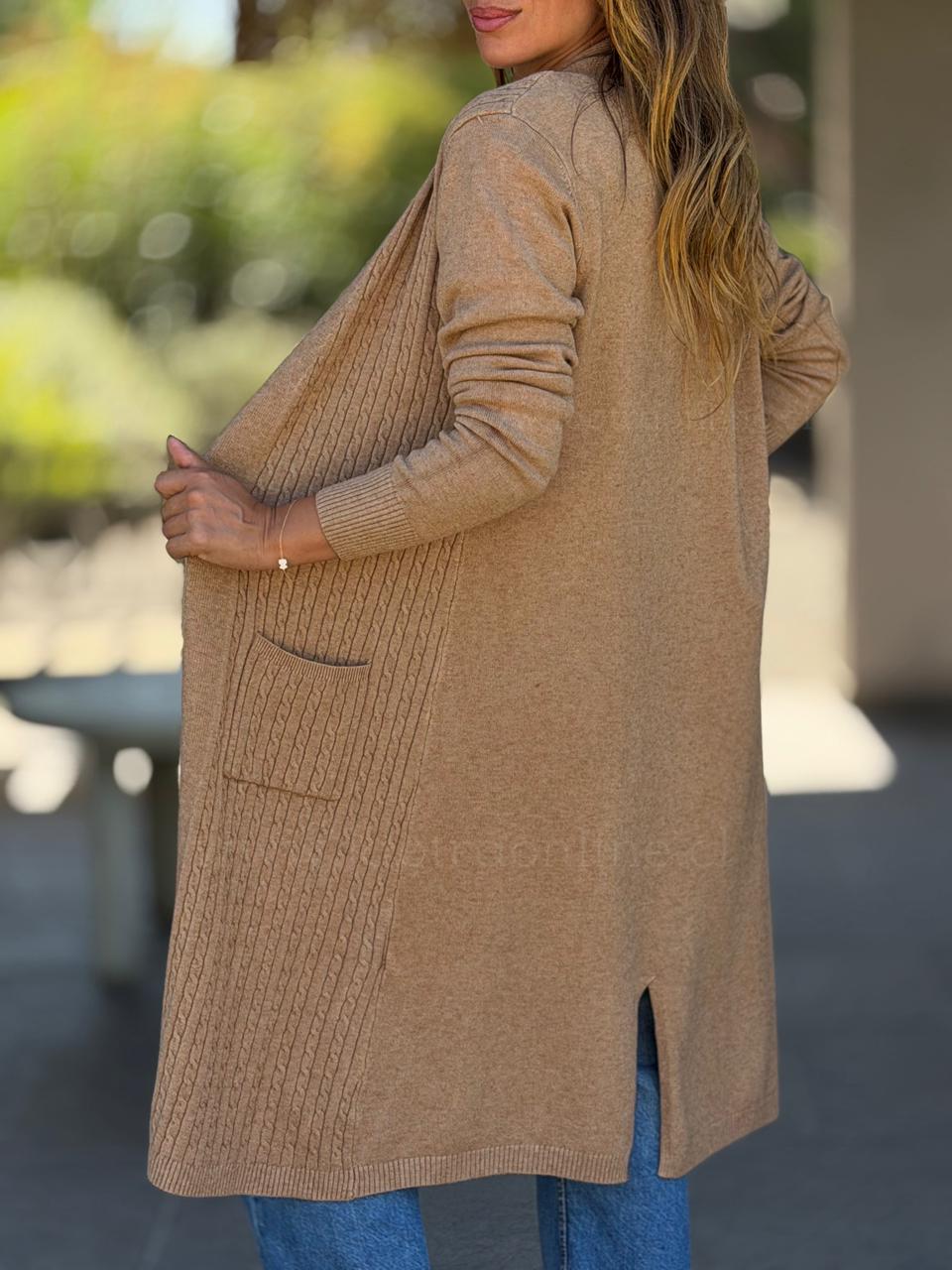 Cardigan Trenzas toffe