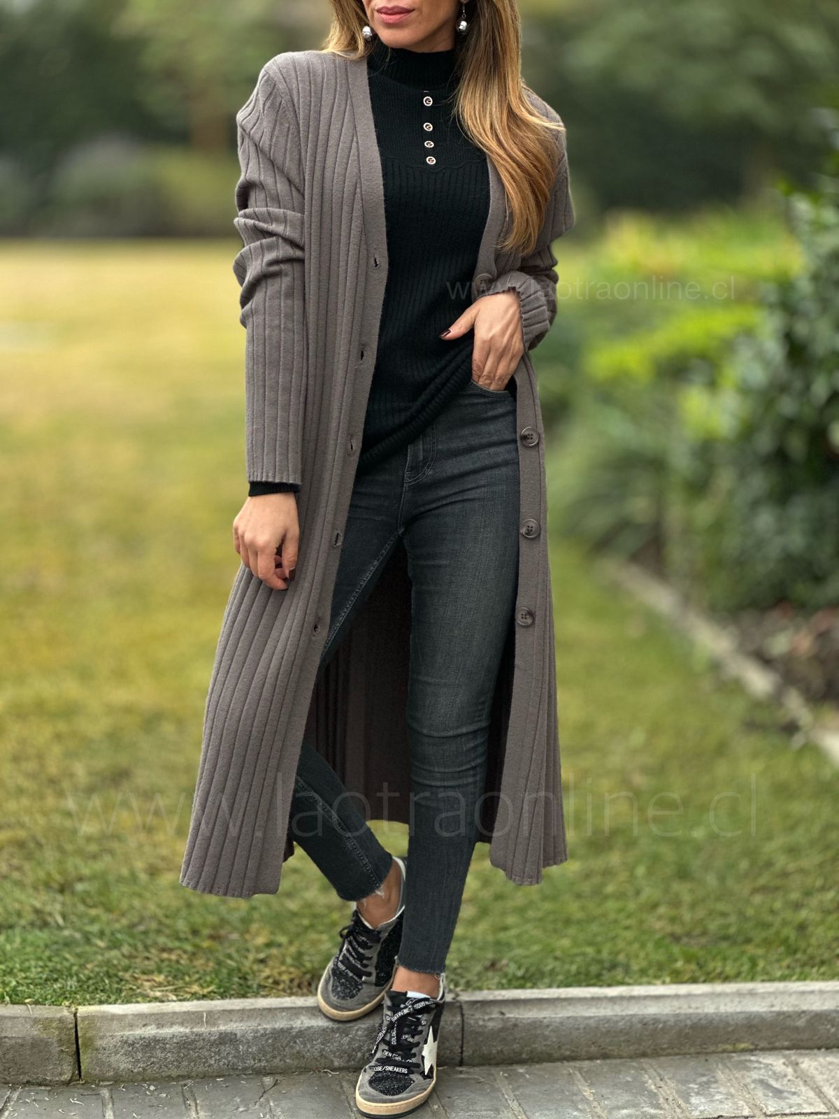 Cardigan París moka
