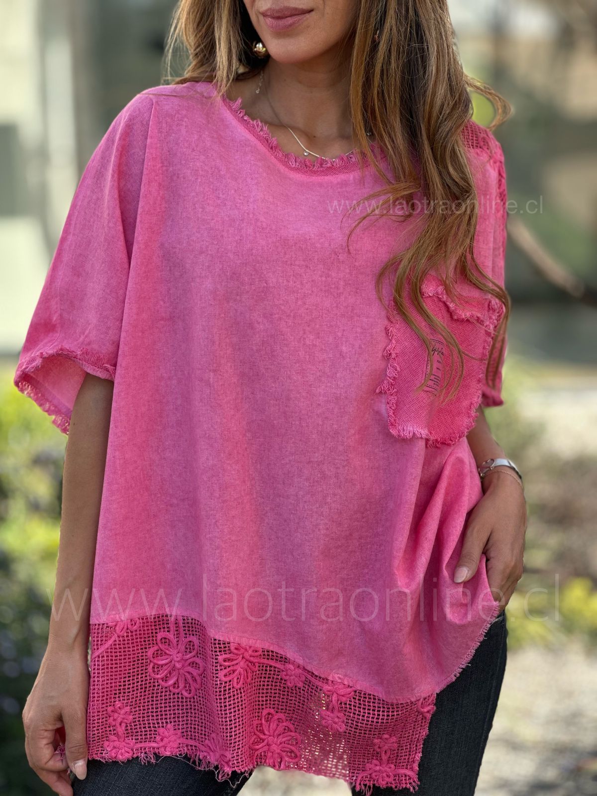 Polera Austral fucsia