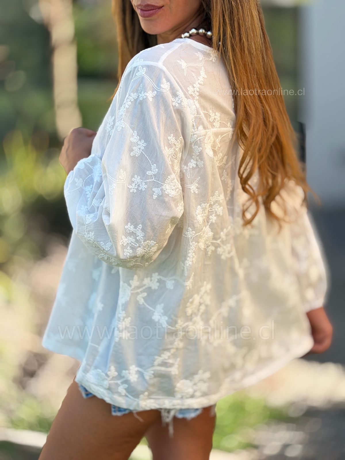 Blusa Celine mantequilla