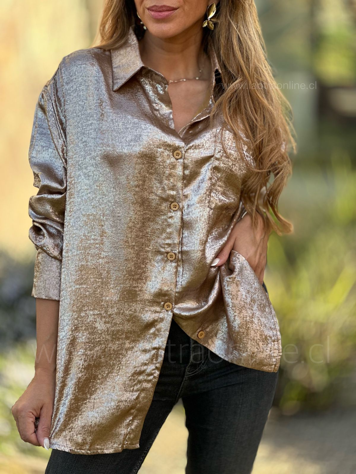 Blusa las vegas camel