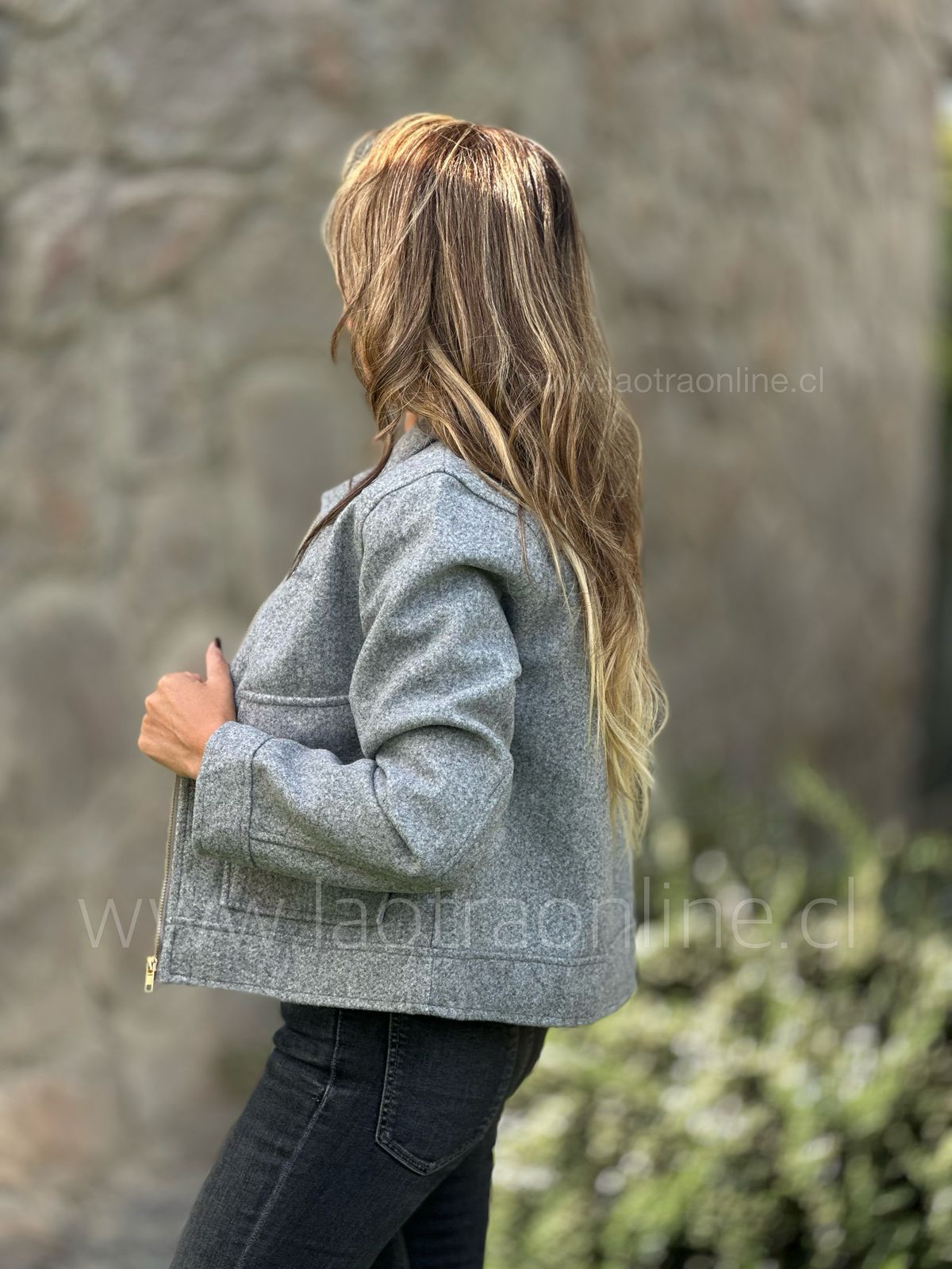 Chaqueta Seúl gris