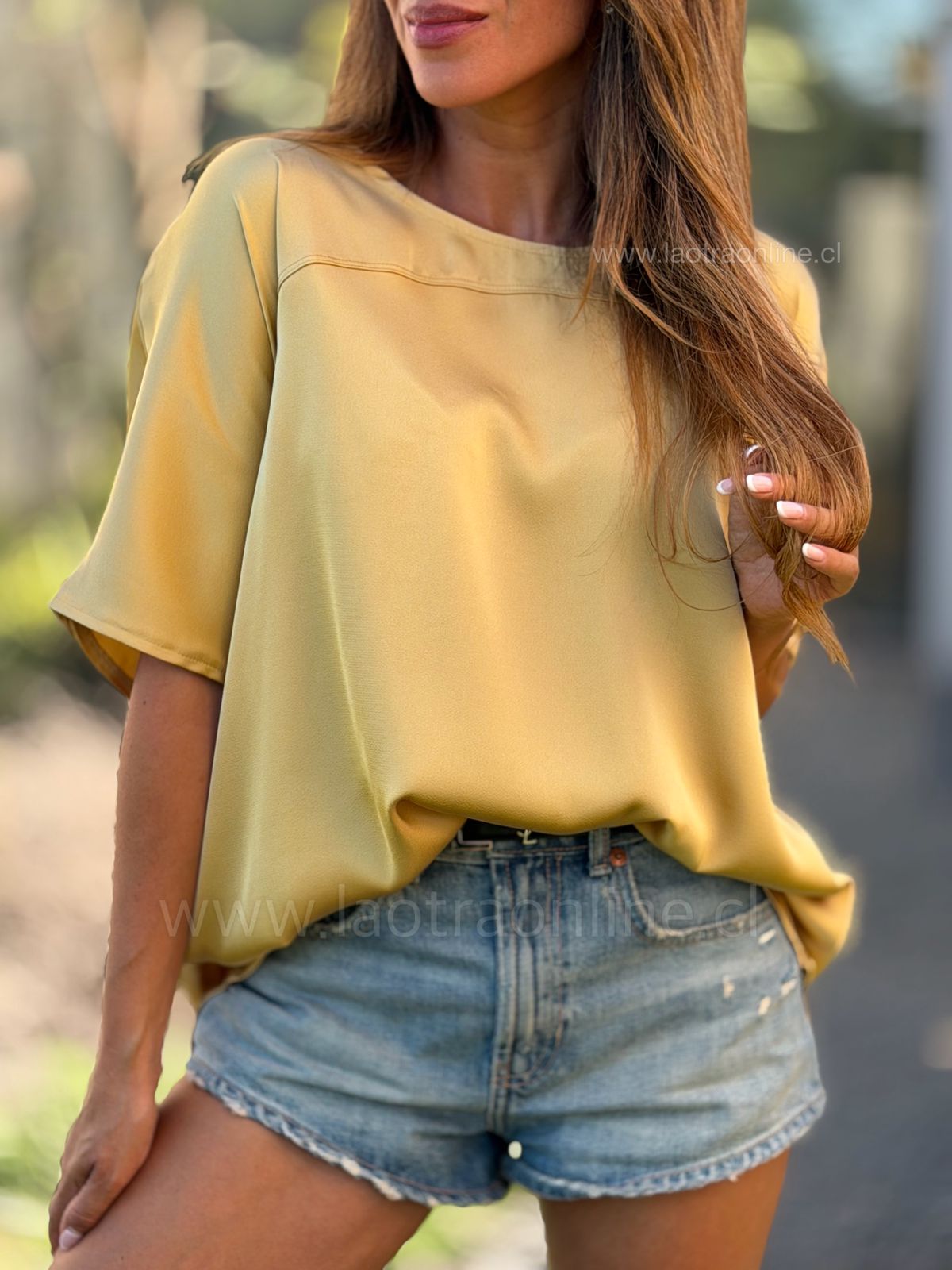 Polera Milano amarillo