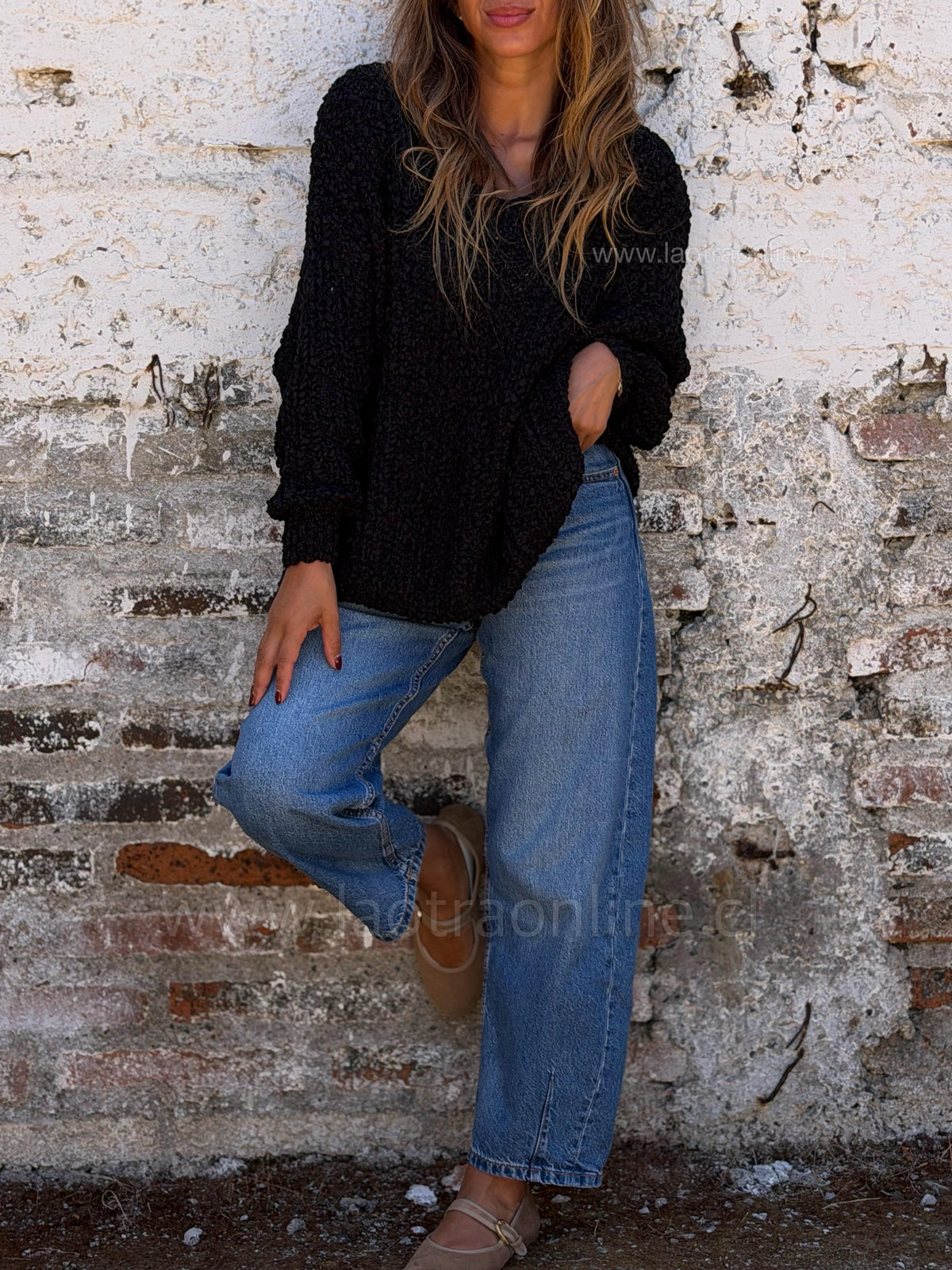 Sweater Rupe negro