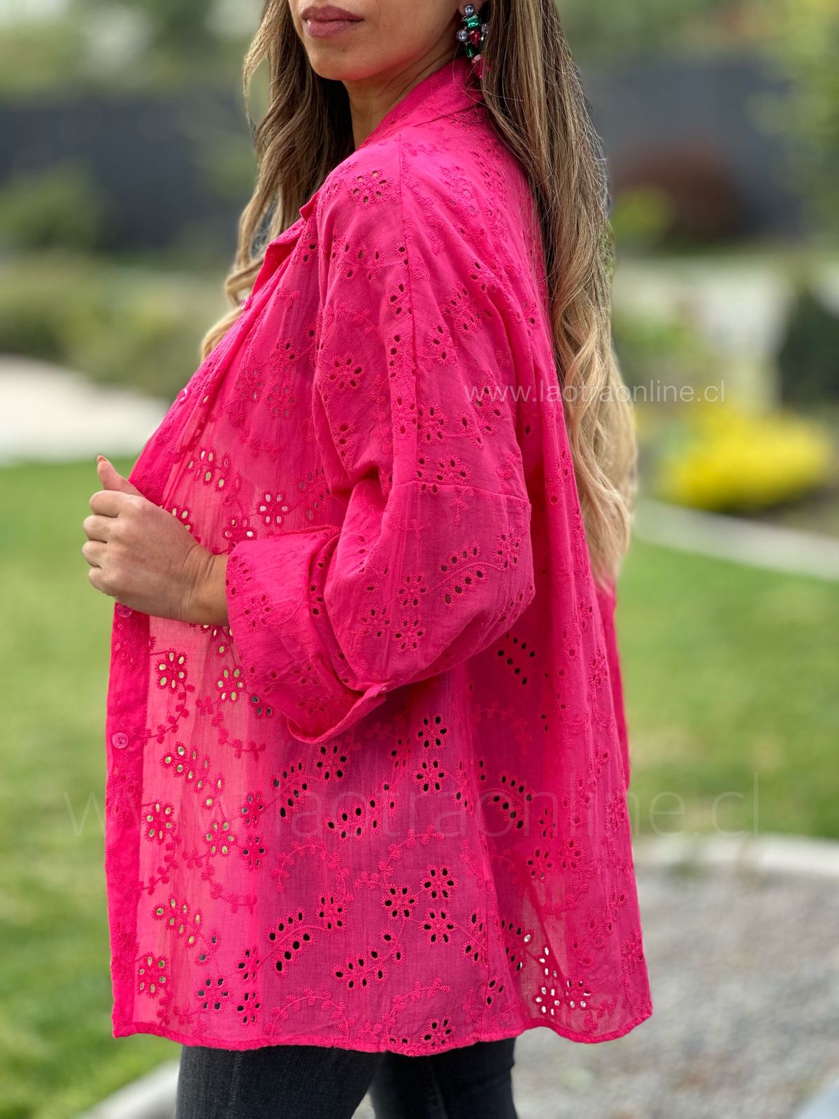Blusa Madrid fucsia