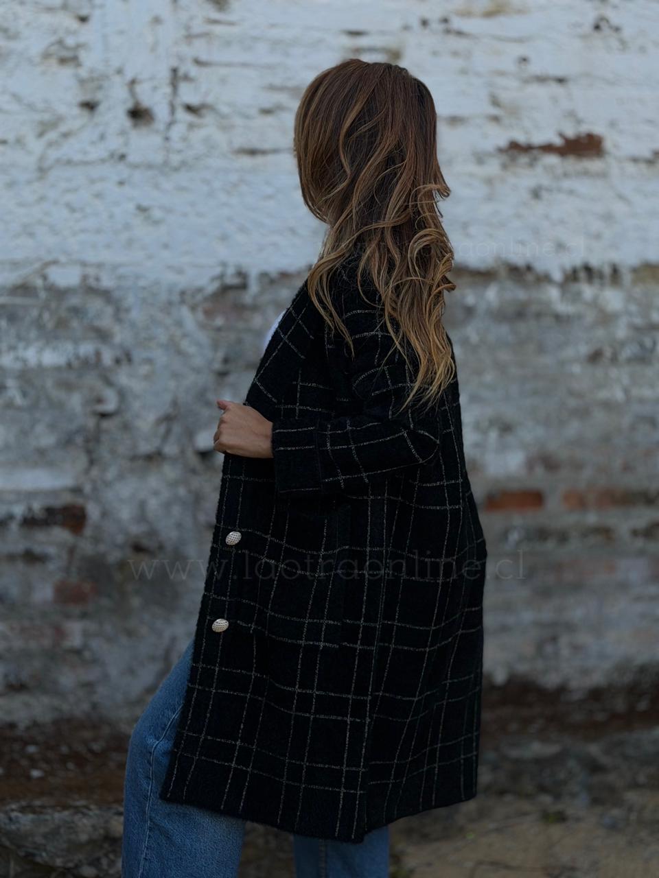 Abrigo Bella negro