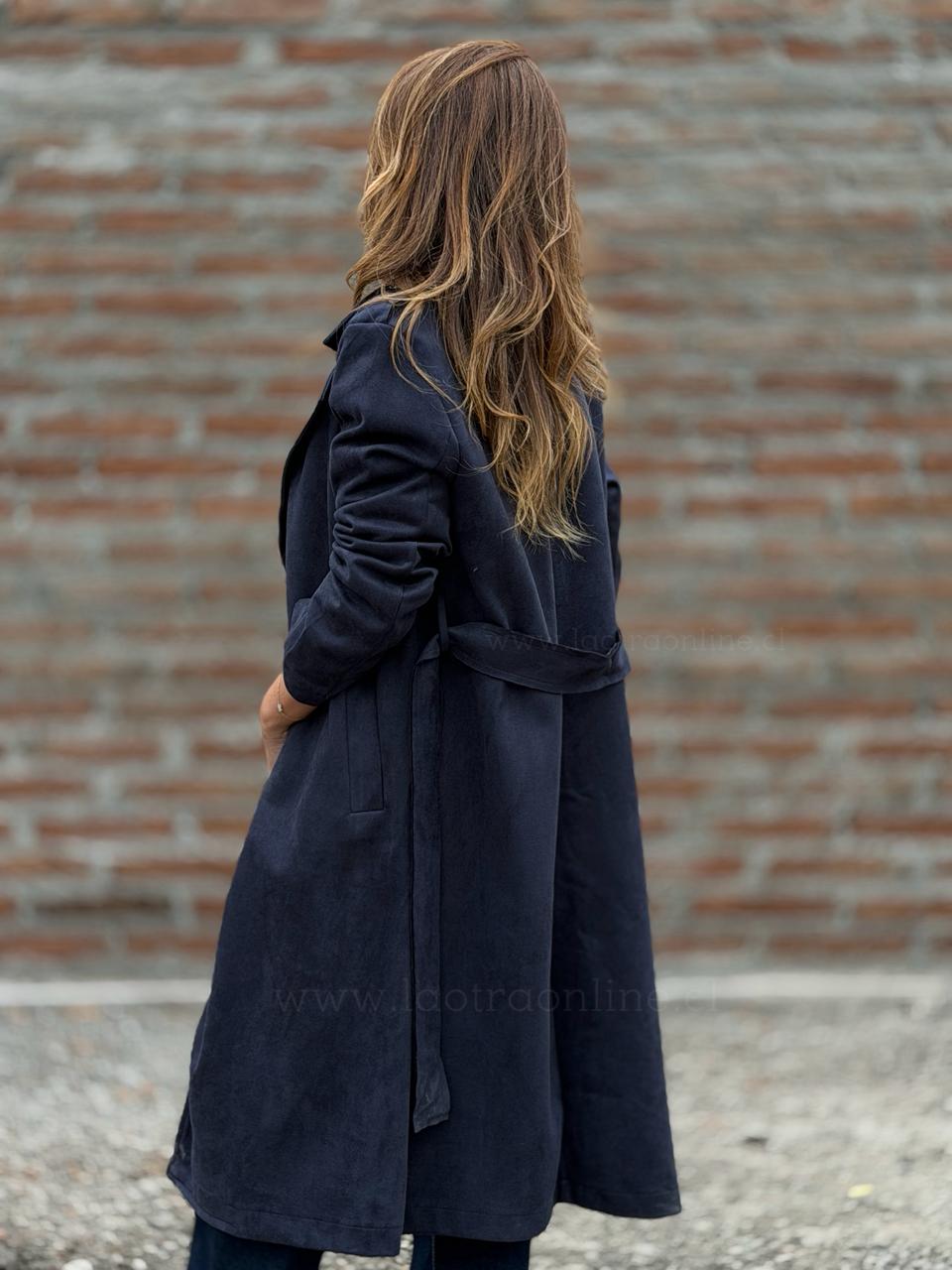 Trench Gamucina Italiano azul