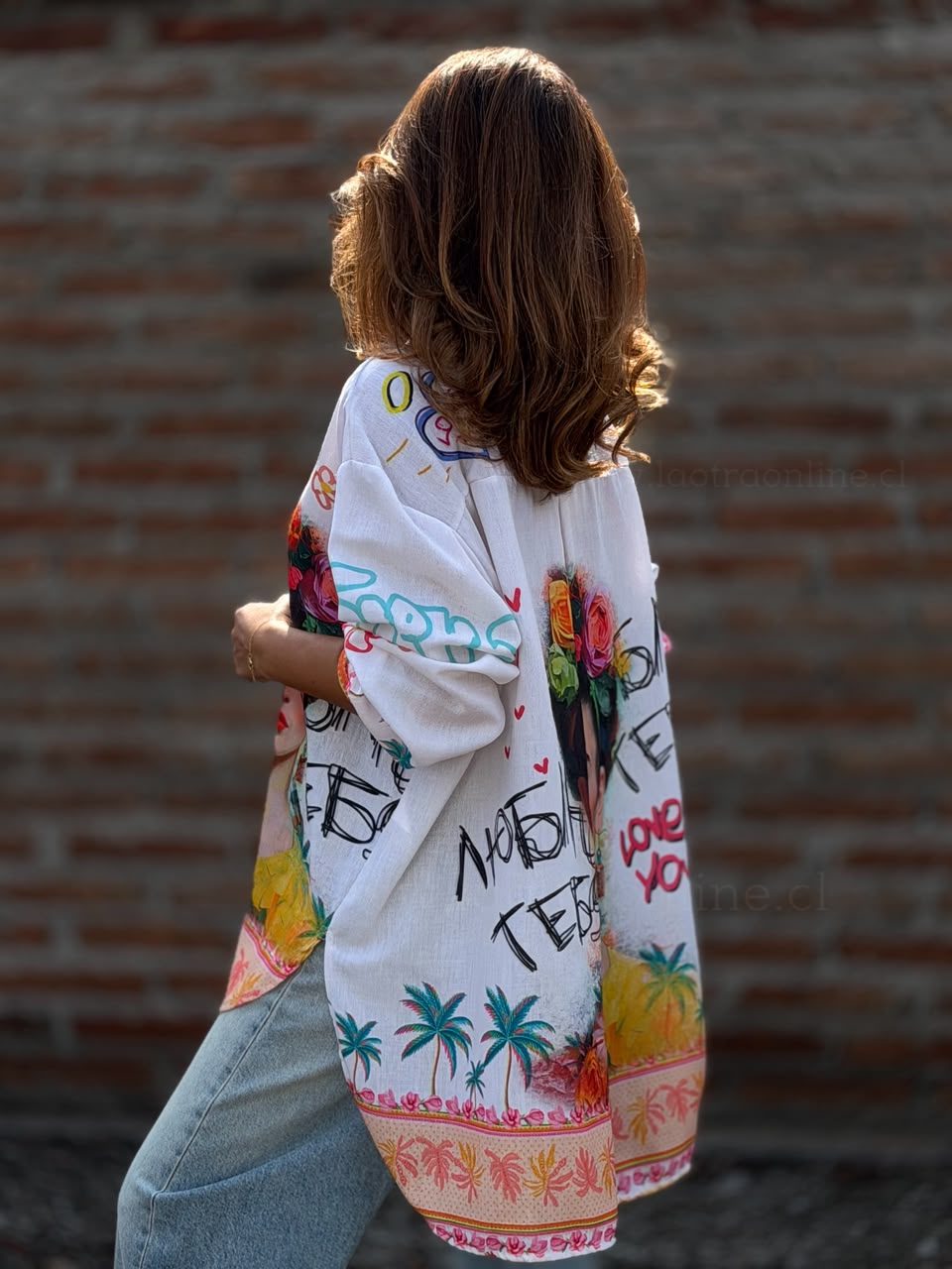 Blusa Frida blanco