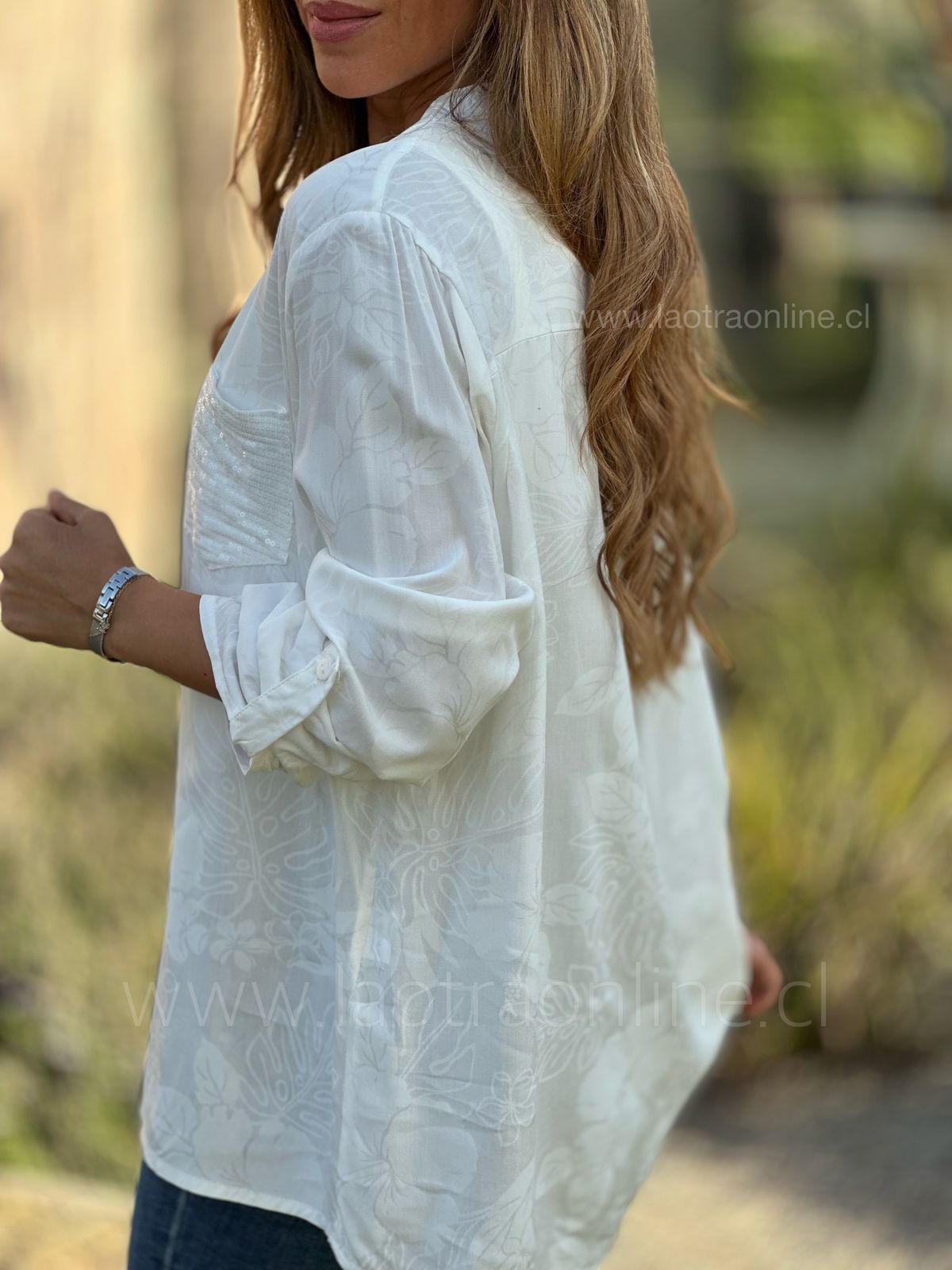 Blusa Caburgua blanco
