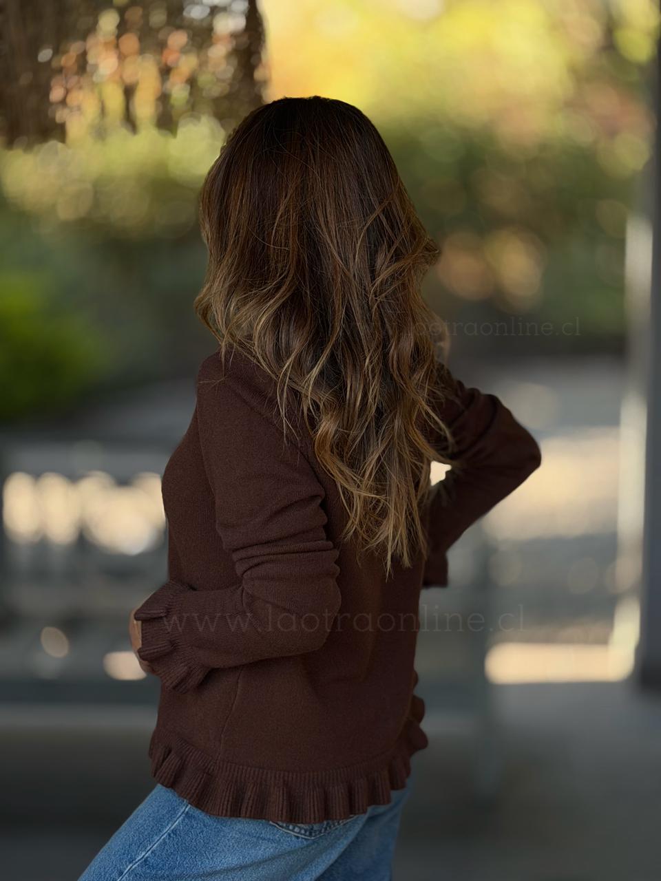 Chaleco Baires marron