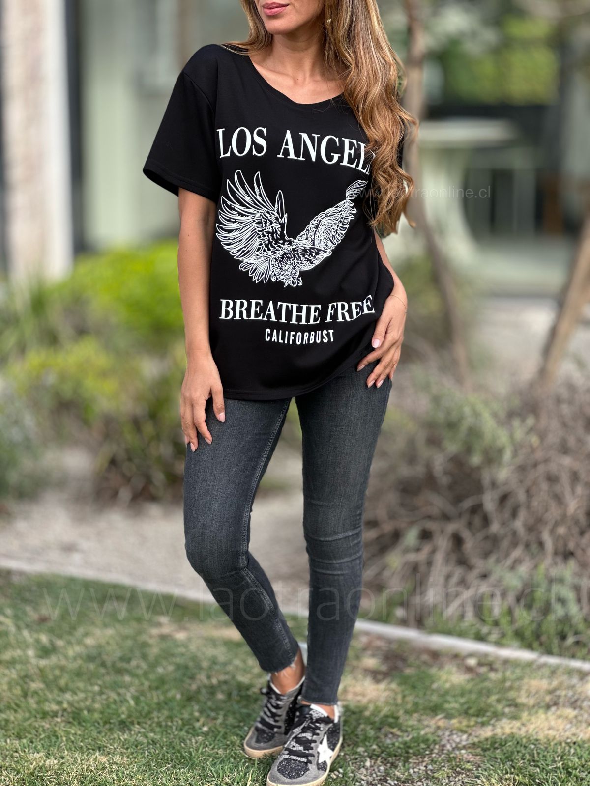 Poleras Los Angeles negro