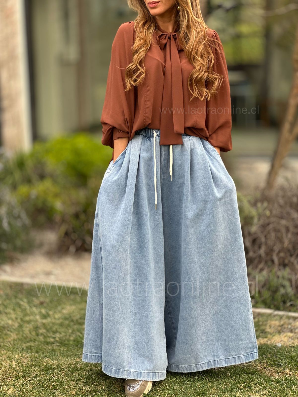 Blusa Belleza choco
