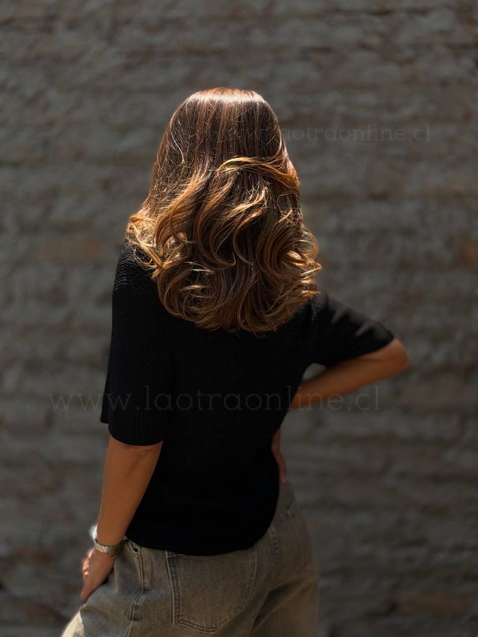 Polera Hilo Milán negro