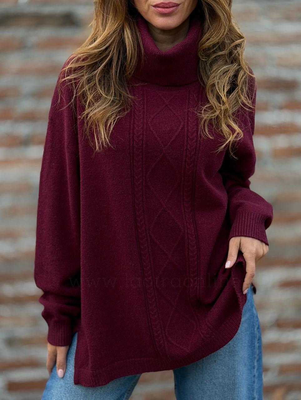 Sweater Regalo cherry