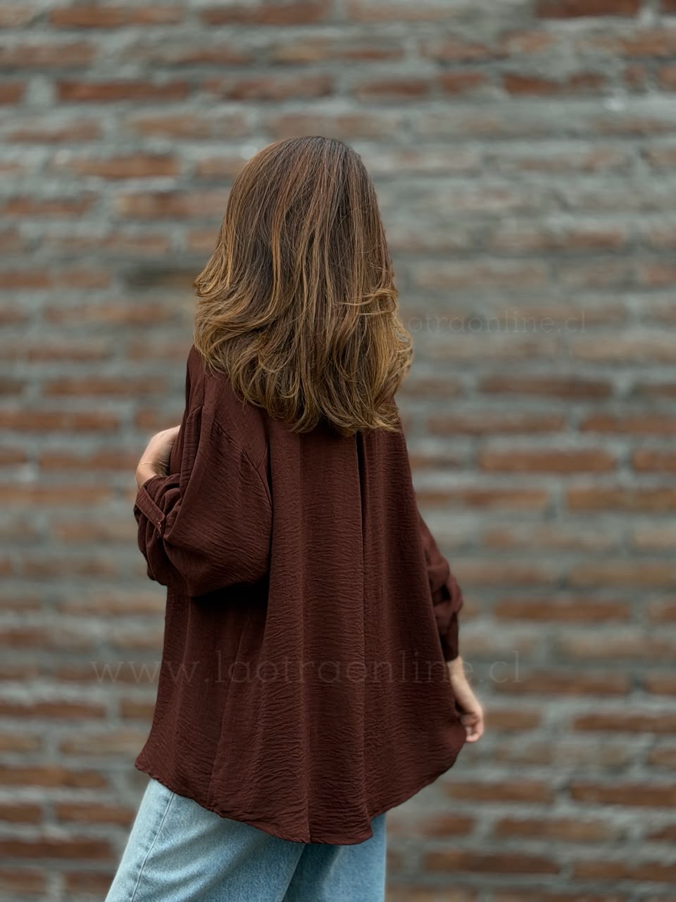 Blusa Londres choco