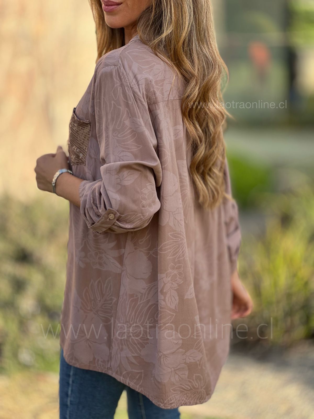 Blusa Caburgua moka