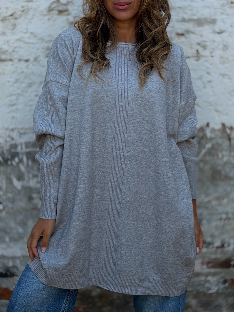 Oversize Mallorca gris