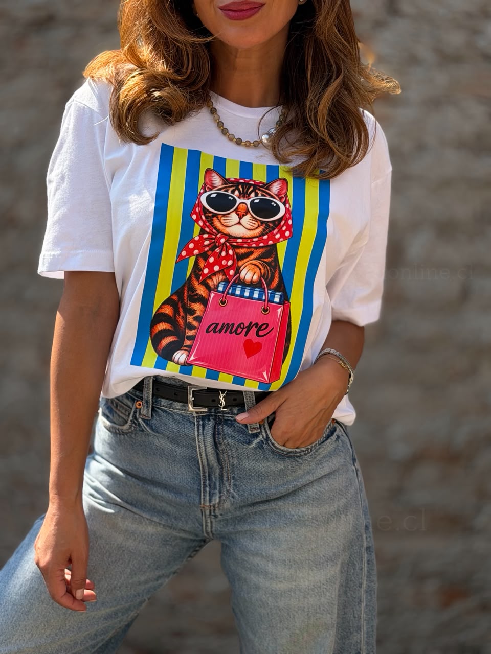 Polera New Cat