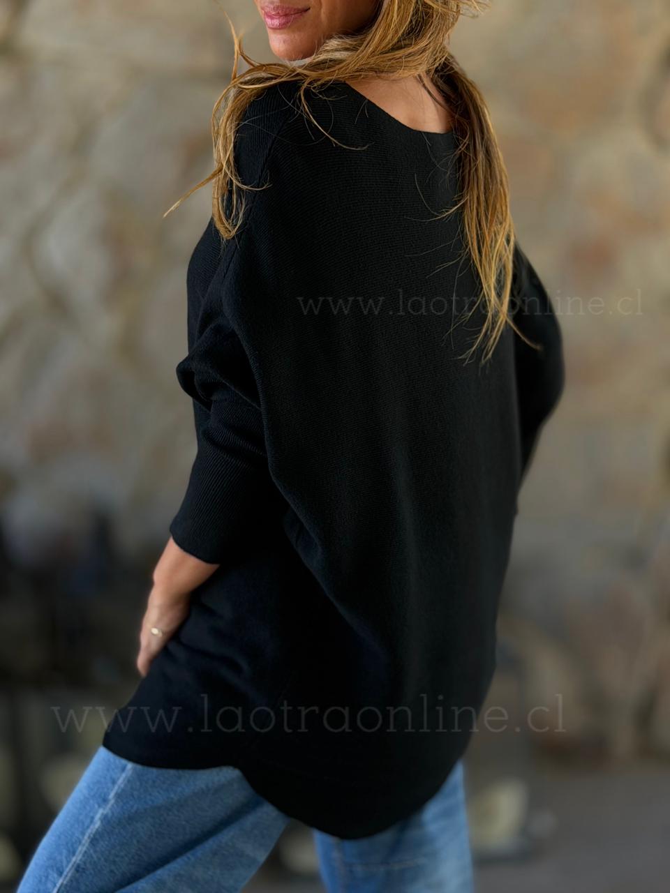 Sweater Dominga negro