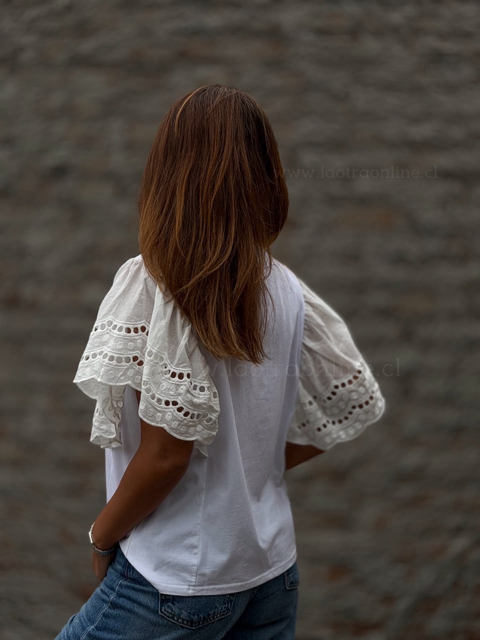 Polera Seúl blanco