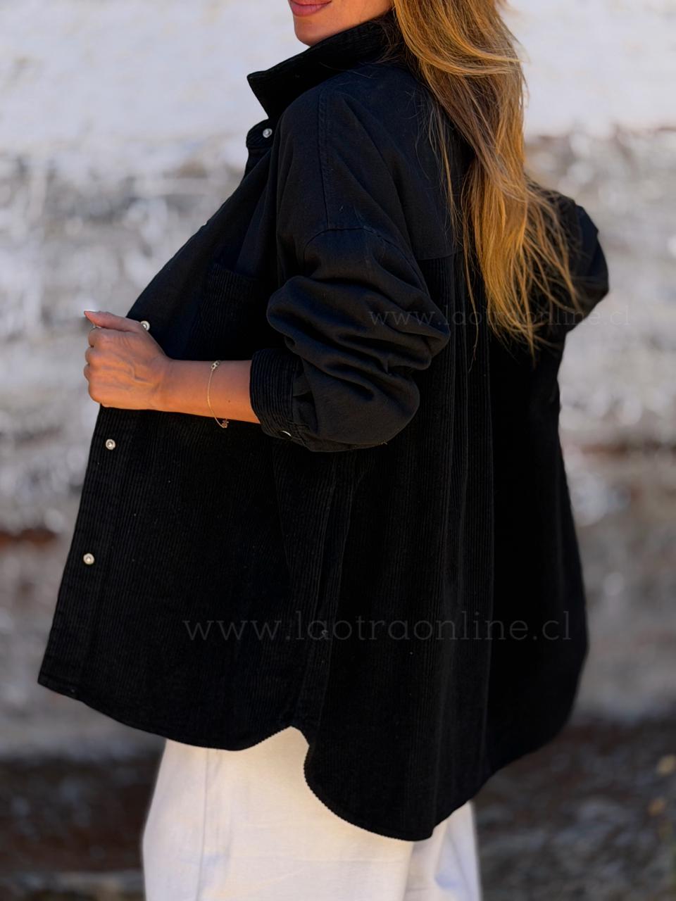 Chaqueta/Sobre camisa Francia negro