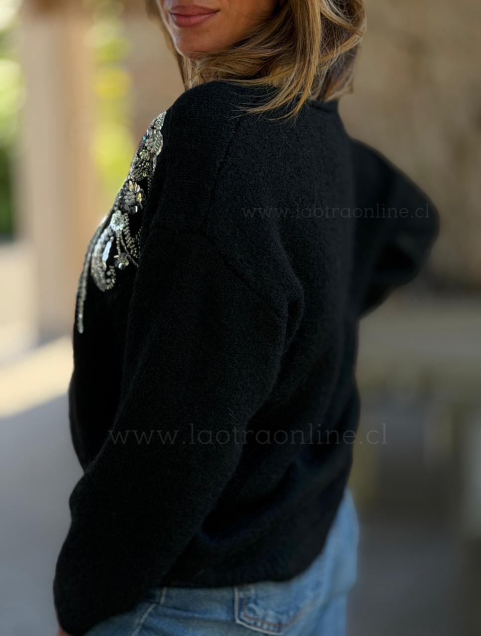 Sweater Soft negro