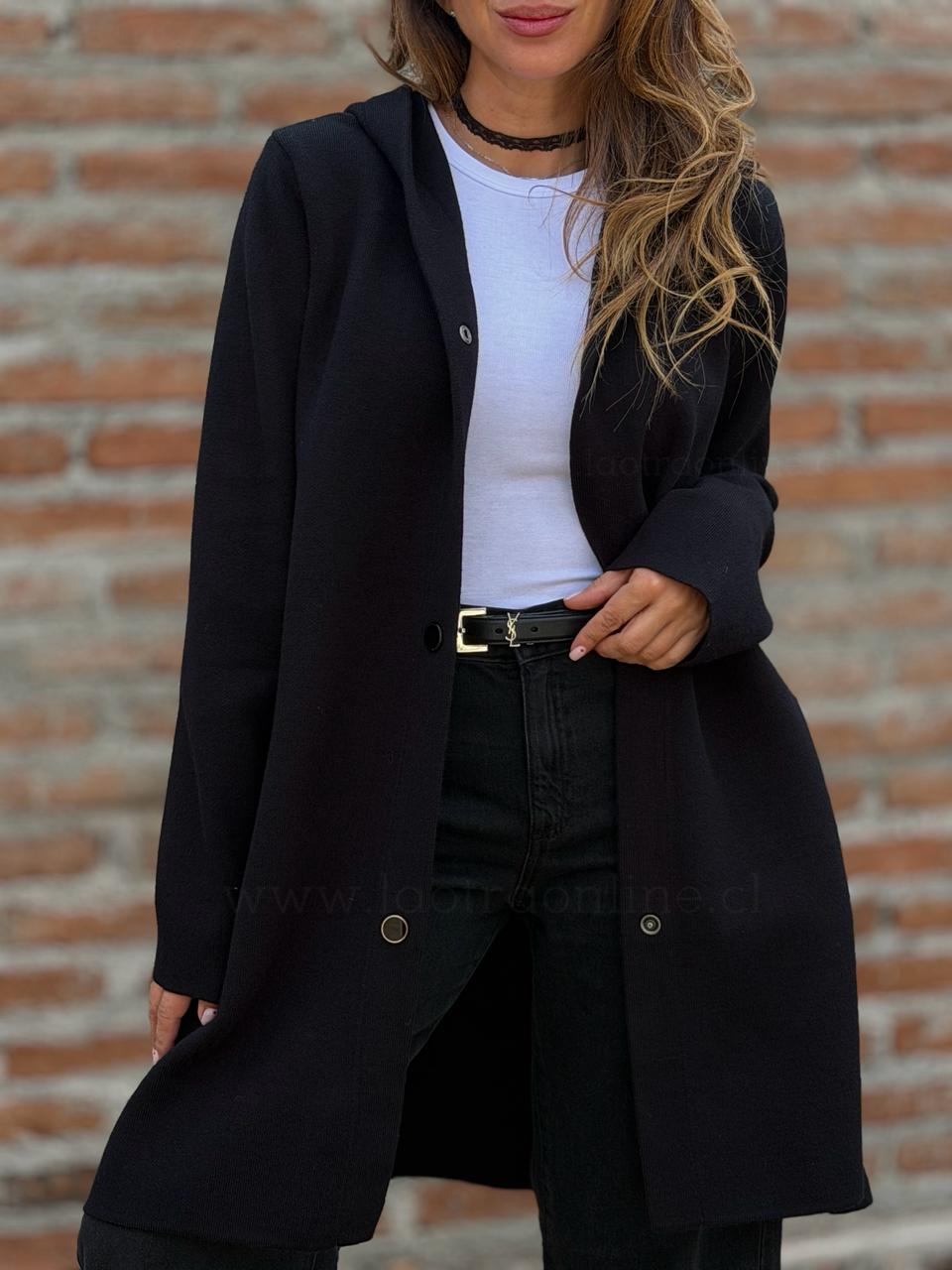 Abrigo La Condesa negro