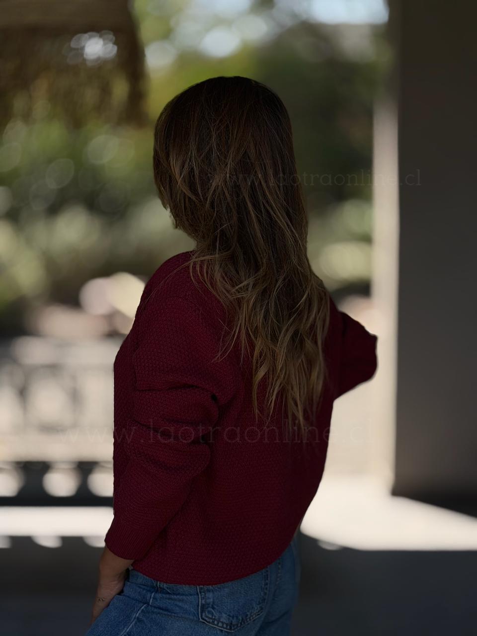 Chaleco Ginebra cherry