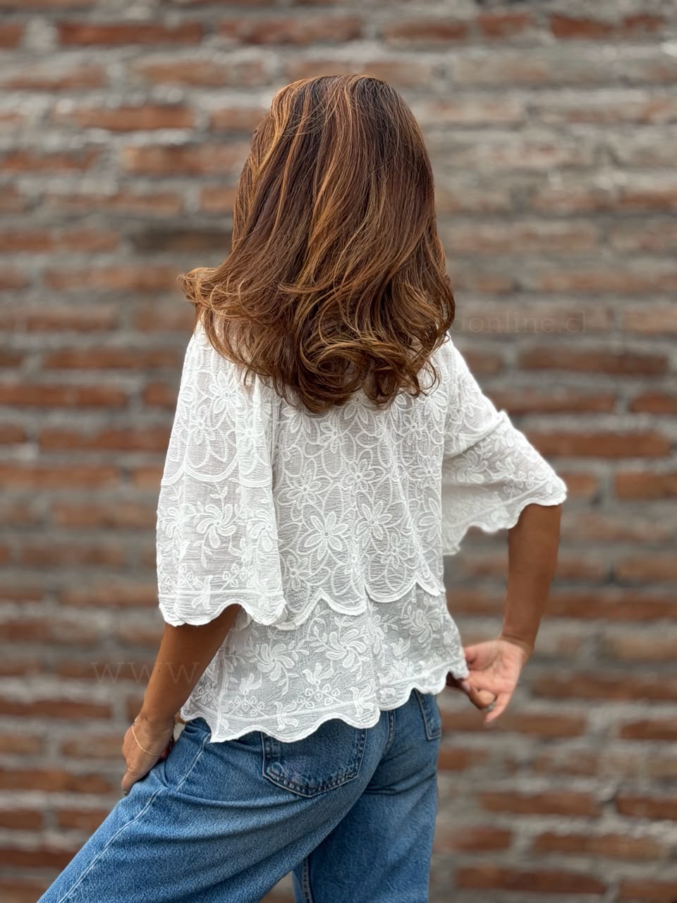 Blusa Rupe blanco