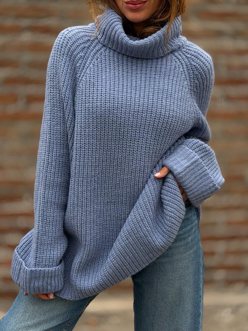 Sweater Espectáculo azul