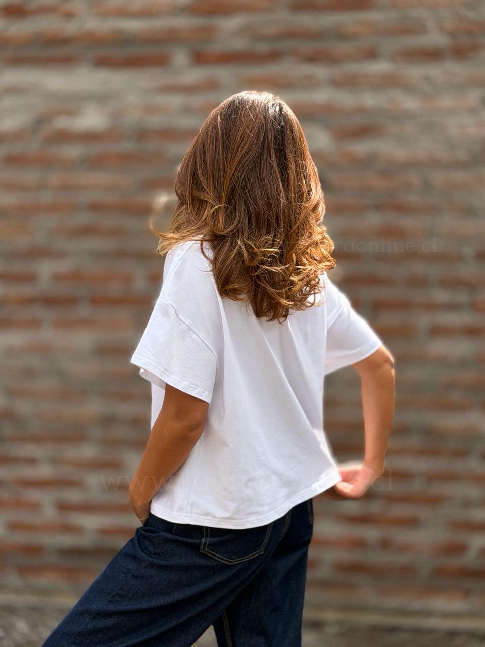 Polera Auténtica blanco