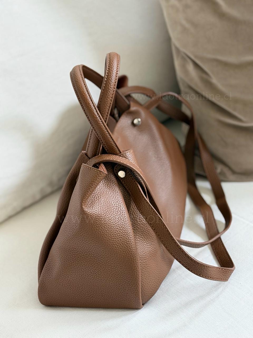 Cartera Alteza marrón