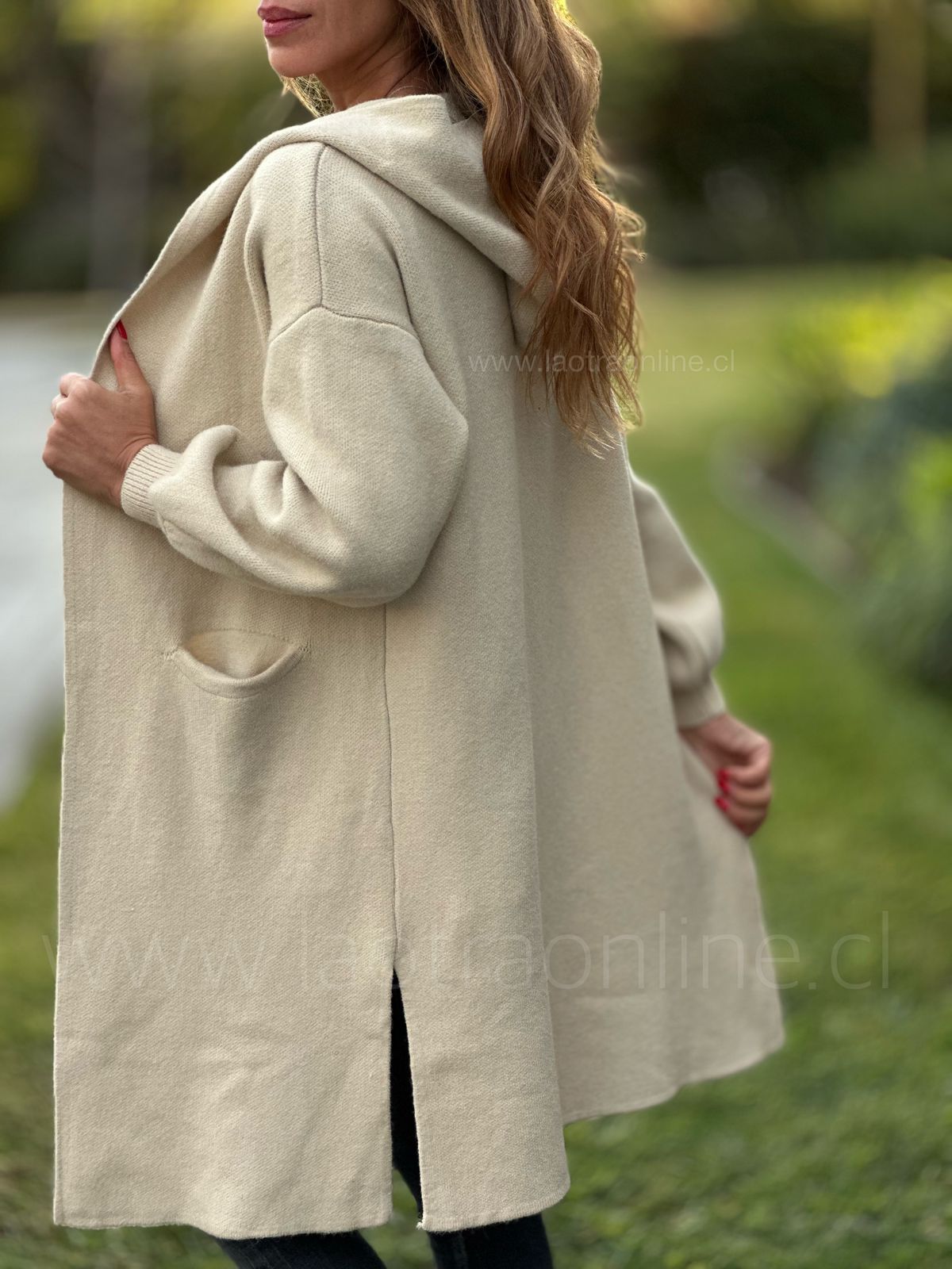 Cardigan/Abrigo Minnesota crema