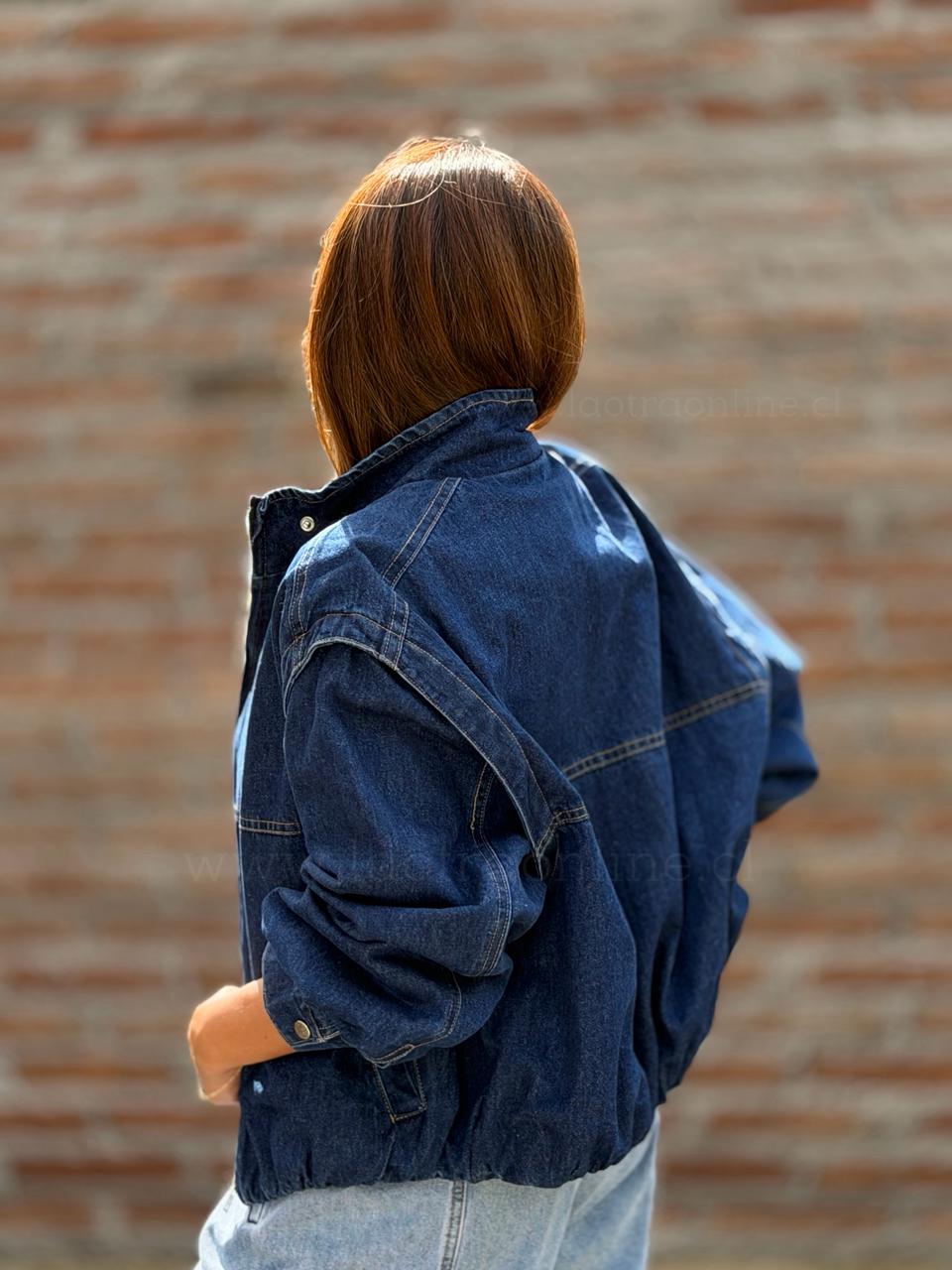 Chaqueta Mezclilla Soe azul