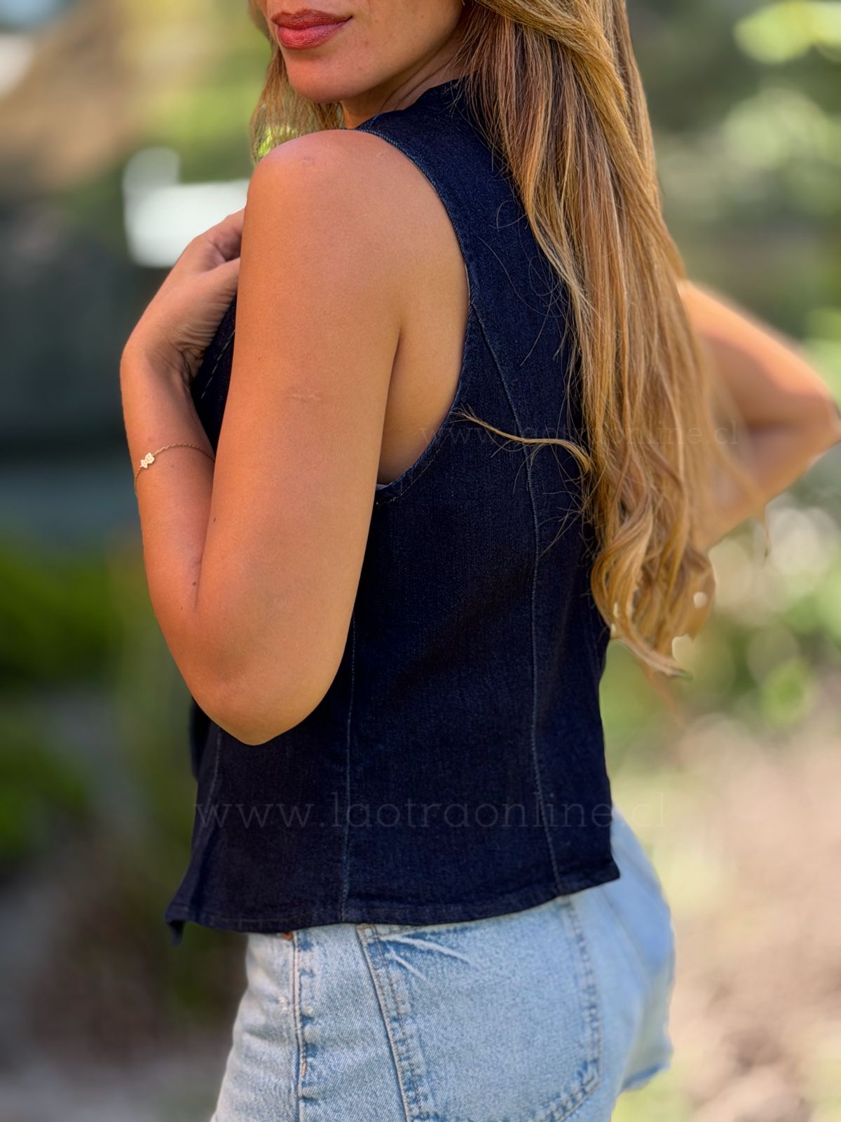 Gillette Isabella azul oscuro