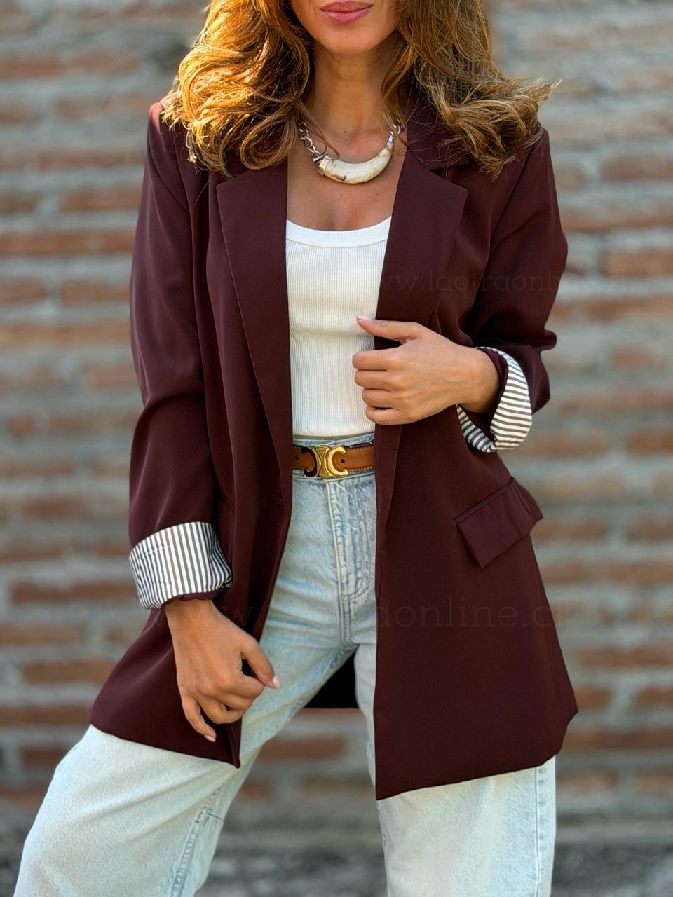 Blazer Perfecto choco/uva