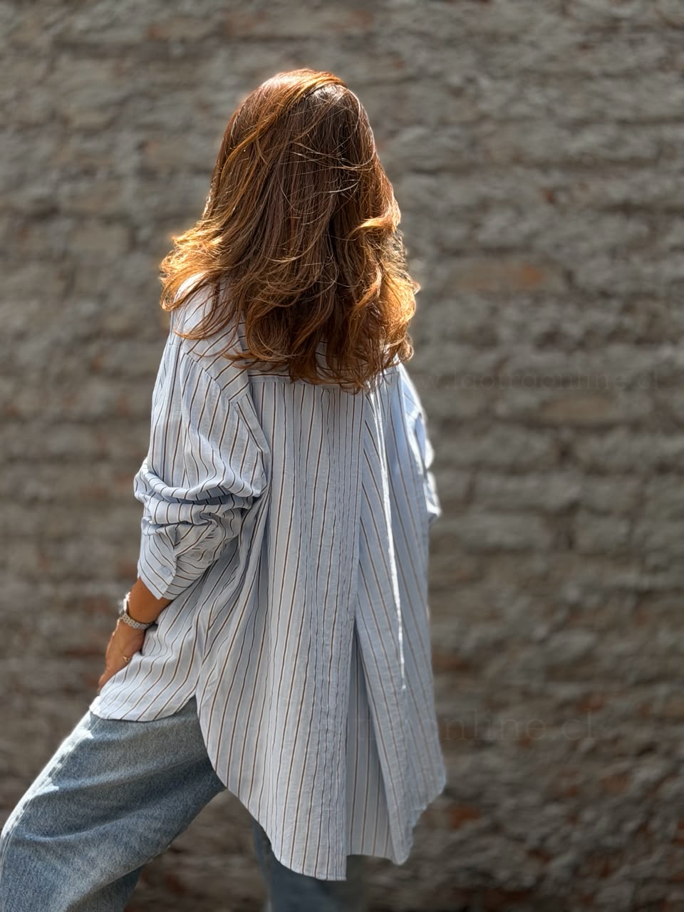 Blusa Berlin celeste