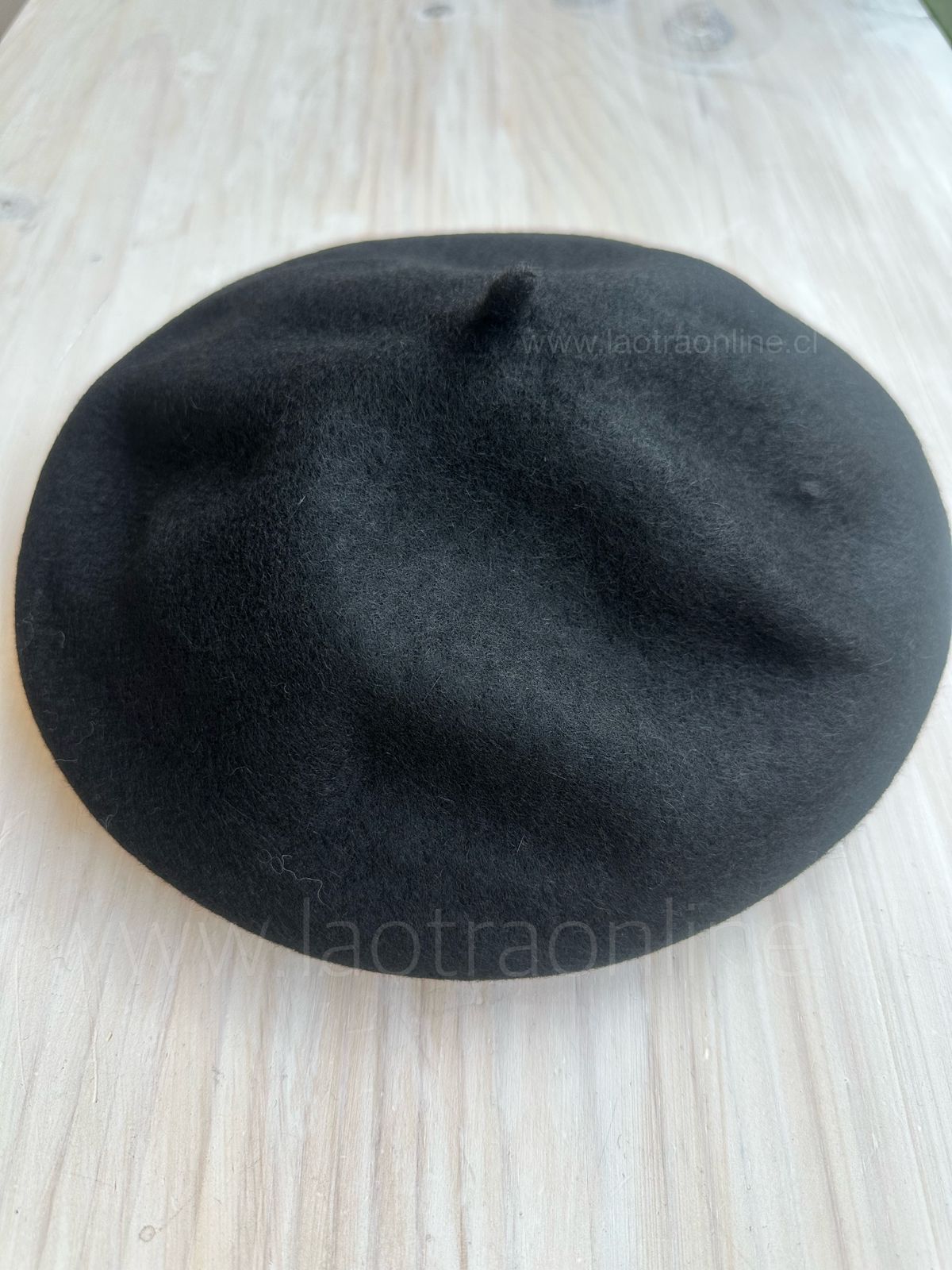 Boina Italia negro