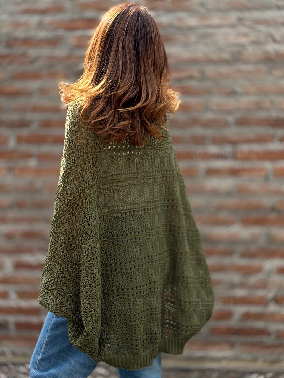 Tapado Maria Gracia verde