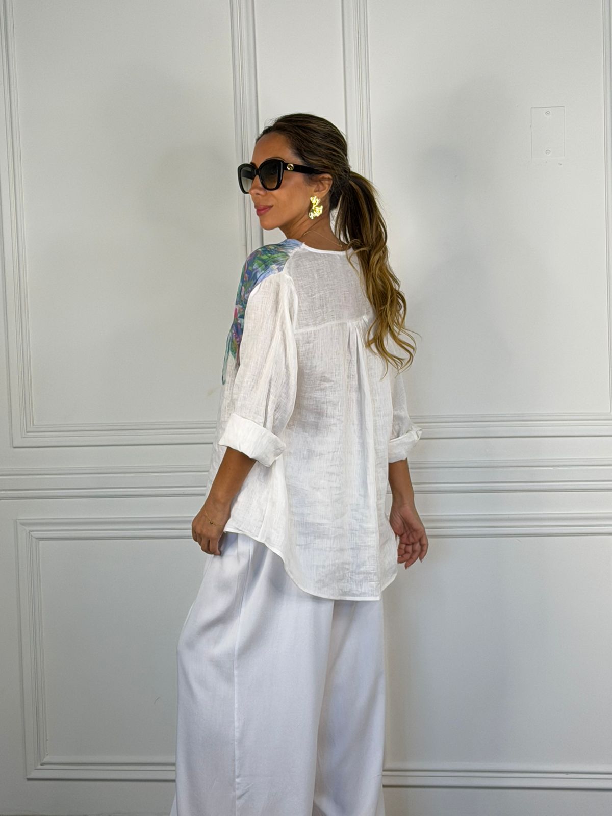 Blusa Venecia blanco