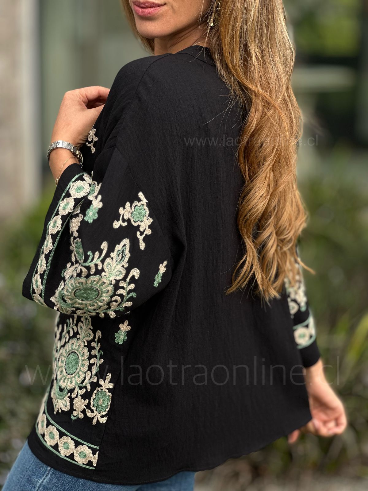Blusa Nórdica negro